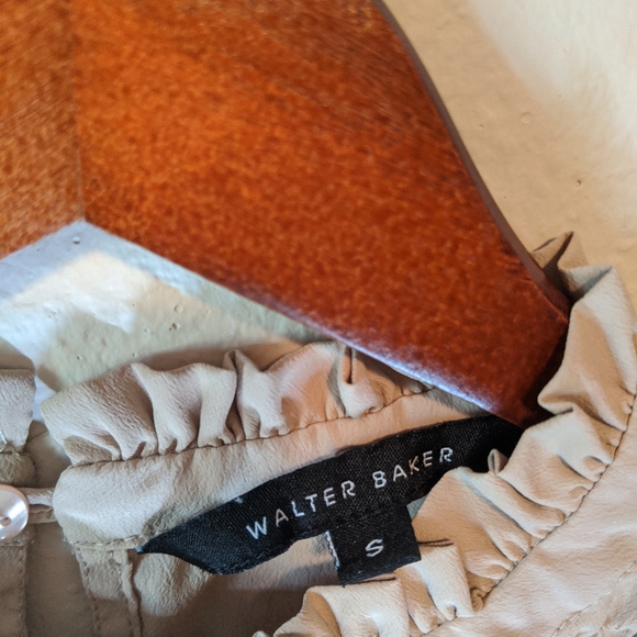 Walter Baker High Neck Ruffle Blouse - Picture 6 of 6